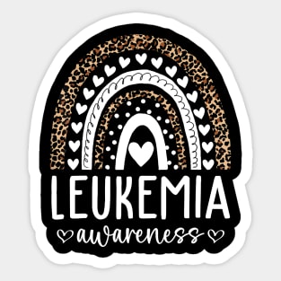 We Wear Orange Leukemia Awareness Month Sticker